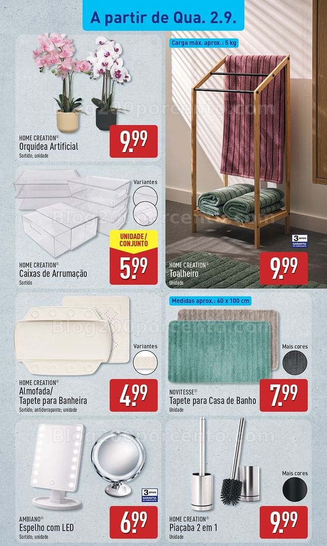 Antevisão Folheto ALDI Promoções de 31 agosto a 6 setembro